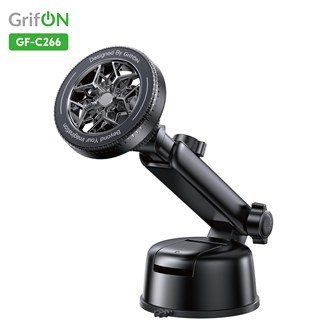 Автодержатель GrifON GF-266 магнитный чёрный