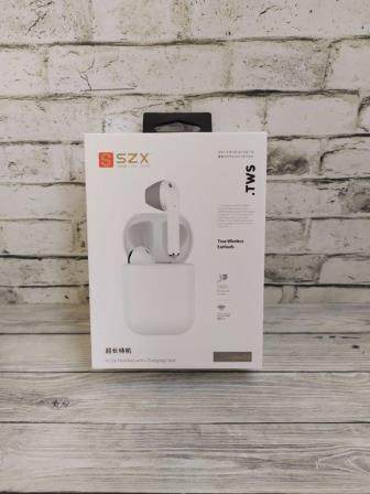 Наушники SZX bluetooth TWS Aiplus 08 вакуум white