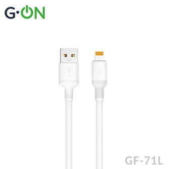 Кабель USB/Lighting G-ON GF-71 6A 1м белый