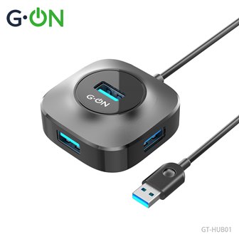 HUB USB G-ON GT-HUB01 чёрный