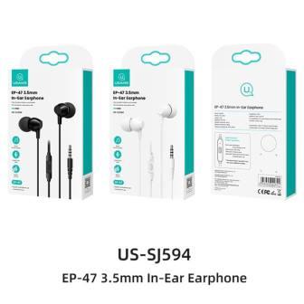 Наушники USAMS EP47 (SJ594) 3.5mm black
