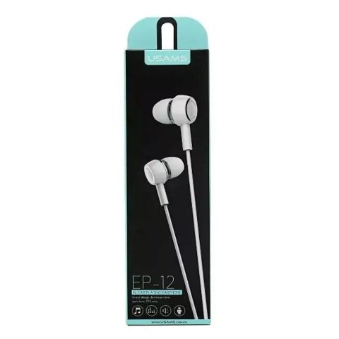 Наушники USAMS EP12 3.5mm white