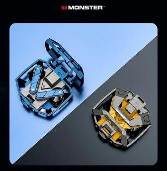 Наушники MONSTER TWS XKT09 yellow