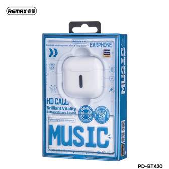 Наушники TWS Remax PD-BT420 не вакуум white