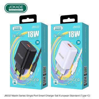 СЗУ USB JOKADE JB032 QC3.0+Lighting PD18W black