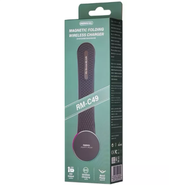 Автодержатель Remax RM-C49 15W магнитный в решетку black